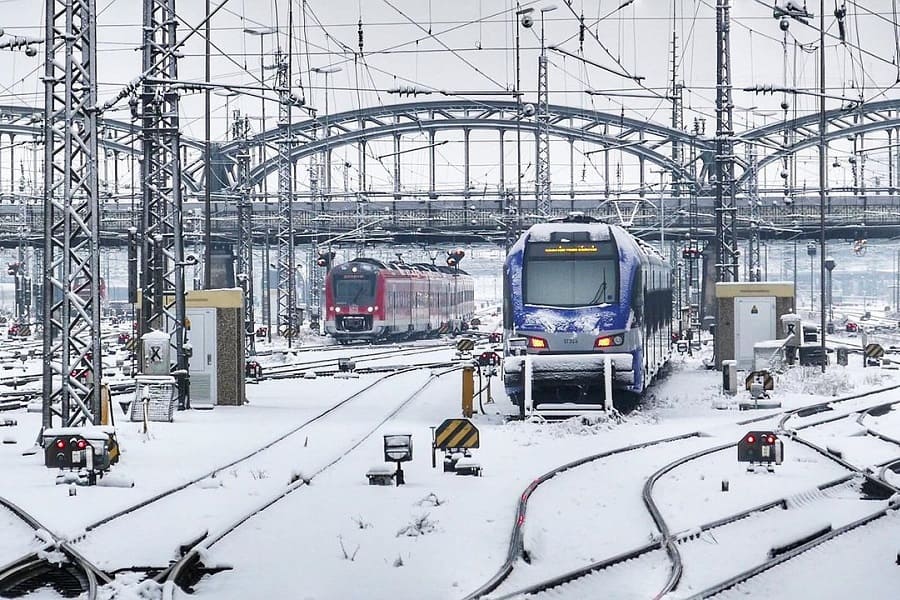 sieć kolejowa w polsce